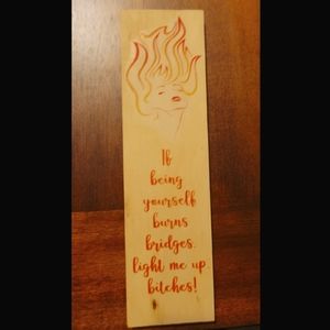 12x3 inch Handmade Home Decor Sign *price firm*